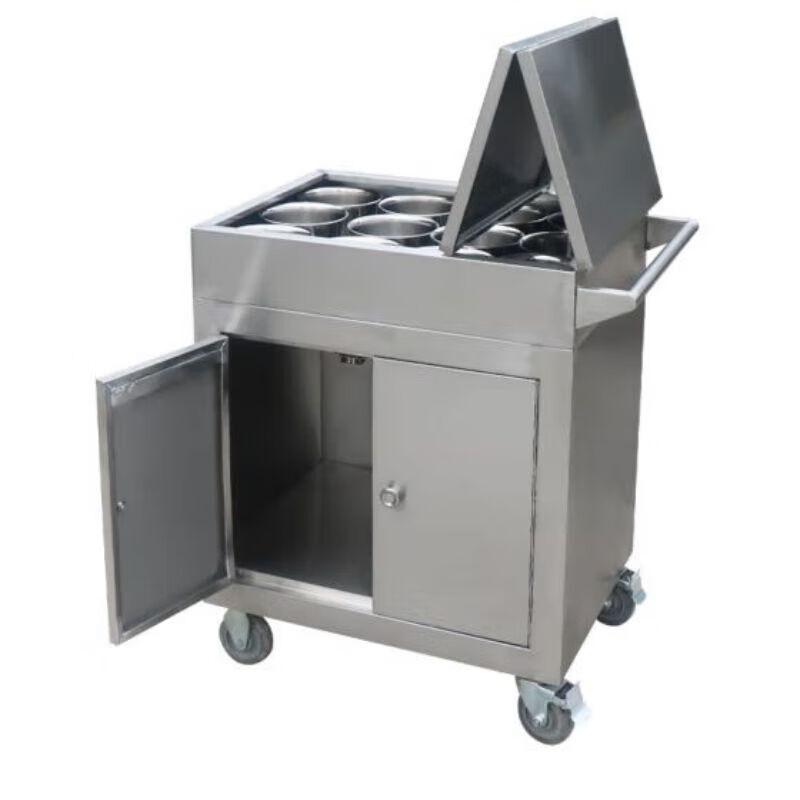 Min Nai Commercial Stainless Steel Seasoning Cart
