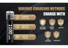 Rechargeable 1.5V 1100mWh AAA Battery with USB-C Cable for Toys, Remotes, and Clocks