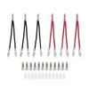 Universal Branch Harness with Red and Black Bullet MOTOLINE Y-Type Terminals, 3-Pack, AV1.25sq 3.5mm,