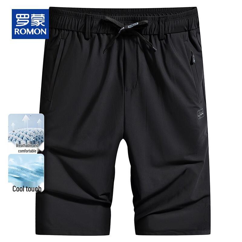 ROMON Men s Cooling Casual Cargo Shorts S