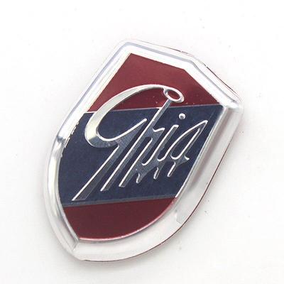 2Pcs Car Sticker GHIA Side Shield Logo Badge Sticker Emblem Decal Fit For Ford