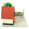 Sankei Studio Ghibli Mini Kiki's Delivery Service Osono & Kiki Papercraft Model MP07-07 Multicolor
