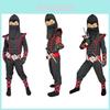 Ohromující Ninjago Cosplay Kostým Pro Děti Chlapce Asasín Karnevalová Párty Zábava