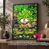 Personalized Broly Diamond Art Custom Name 5D Diamond Painting Full Drill DIY Craft