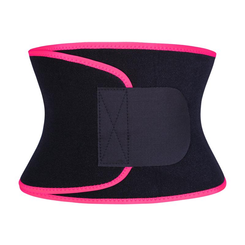 Women and Men Waist Trimmer Belt Fat Burner Back Support Adjustable Abdominal Trainer Body Hourglass Shaper