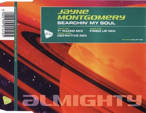 CD JAYNE MONTGOMERY  Searchin My Soul CDALMY125 Almighty 1998 Великобритания Танцевальная  Электроника Б/у