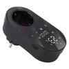 LED Digital Temperature Control Socket Programmable Plug in Thermostat Controlled Outlet for AC Floor Hting 16A