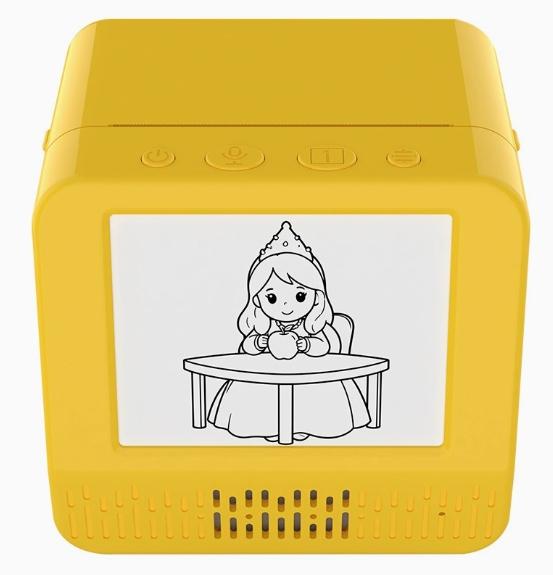 Kids AI Instant Thermal Printer 2.8 Inch Screen Photo Printer Smart Voice Control Printer Al Mini Printer