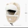 Women Trapper Hat Winter Bomber Hat Warm Fleece Scarf Ski Snowboard Cap