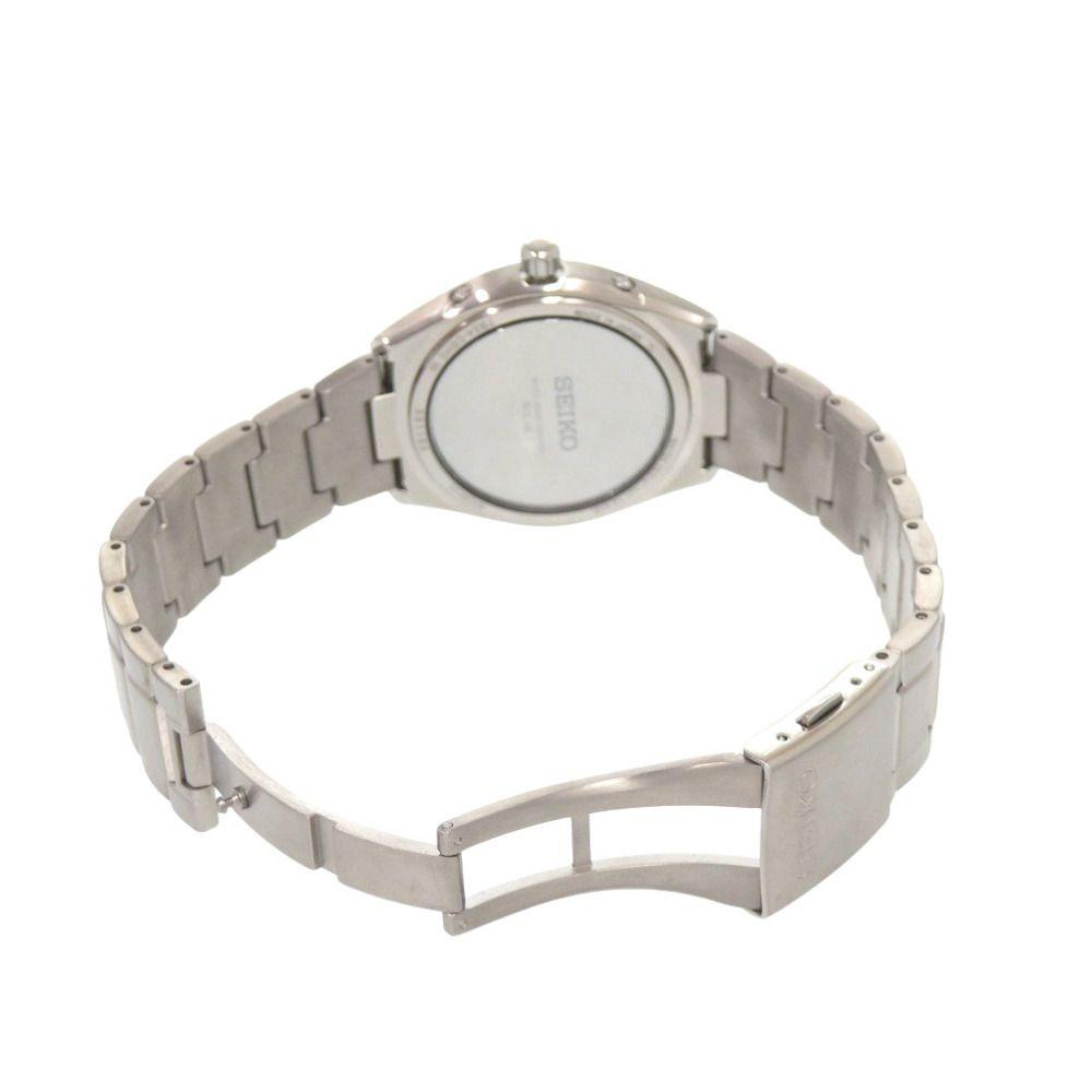 Used Like New Seiko Brightz SAGZ079 7B24-0BH0 Titanium White Solar Radio Watch White Dial 0774 SEIKO