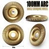 Arc Angle Wood Shaping Grinder Wheel 16mm Aperture Angle Grinder Accessory  Sanding Tasks