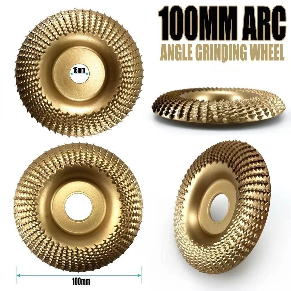 Arc Angle Wood Shaping Grinder Wheel 16mm Aperture Angle Grinder Accessory  Sanding Tasks