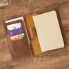 A5 Retro Genuine Leather Password Notebook: European-Style Business Diary with Multifunctional Loose-Leaf Design