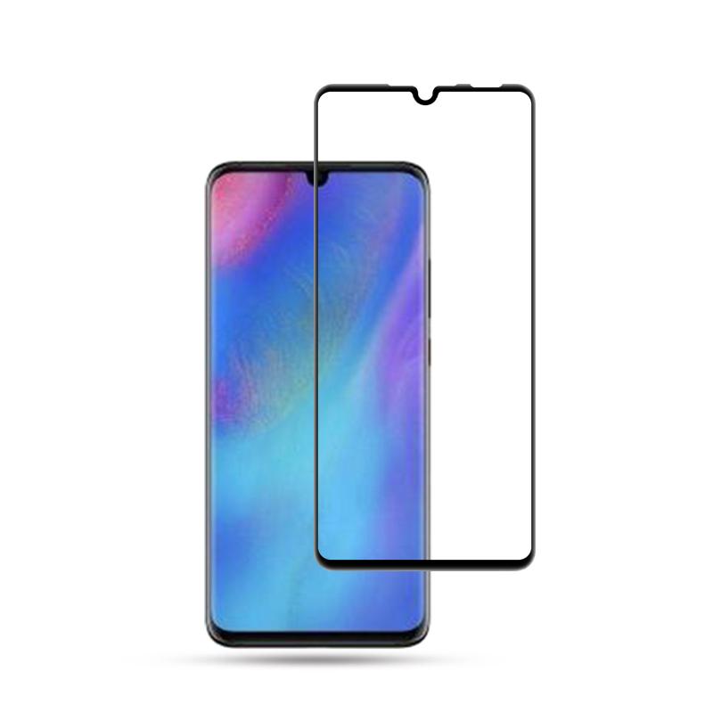 

AMORUS Silk Printing Full Glue Tempered Glass Screen Protector Film for Huawei P30 Lite/nova 4e Type A