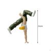 1/64 Figure Resin Doll Street Dancer Tiny People Handpainted for Fairy Garden Sand Table