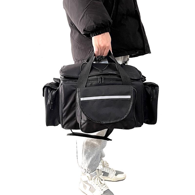 Lure Bag: Large Capacity Crossbody Fishing Gear Bag K104 Straw