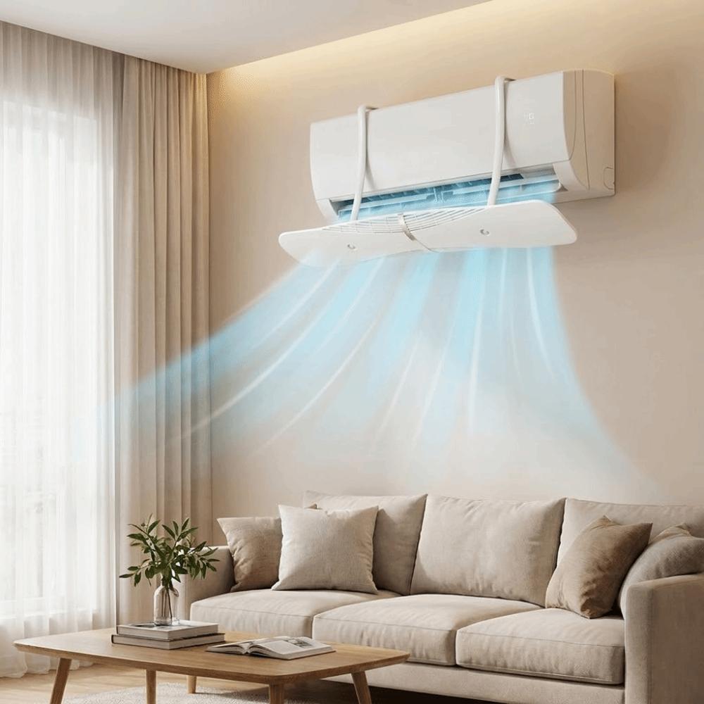 Adjustable Air Conditioner Windshield Scalable Wind Guide Cover Wind Direction Baffle Office