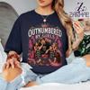 Family Humor Shirt, Outnumbered By Girls T-Shirt, Proud Girl Dad Gift, Dad Life Graphic Tee