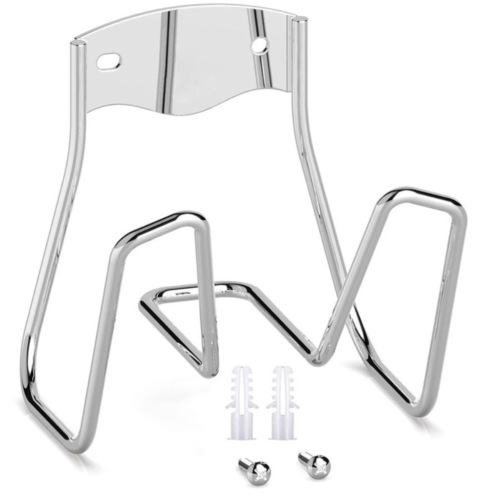 Rust-Proof Garden Storage Rack Silver Finish Garden Hose Hanger Water Pipe Organization  Garden Use