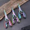 Portable Fishing Path Pliers Coated With Colored Titanium Multifunctional Fishing Pliers Gripper Stainless Steel Hook Cutter