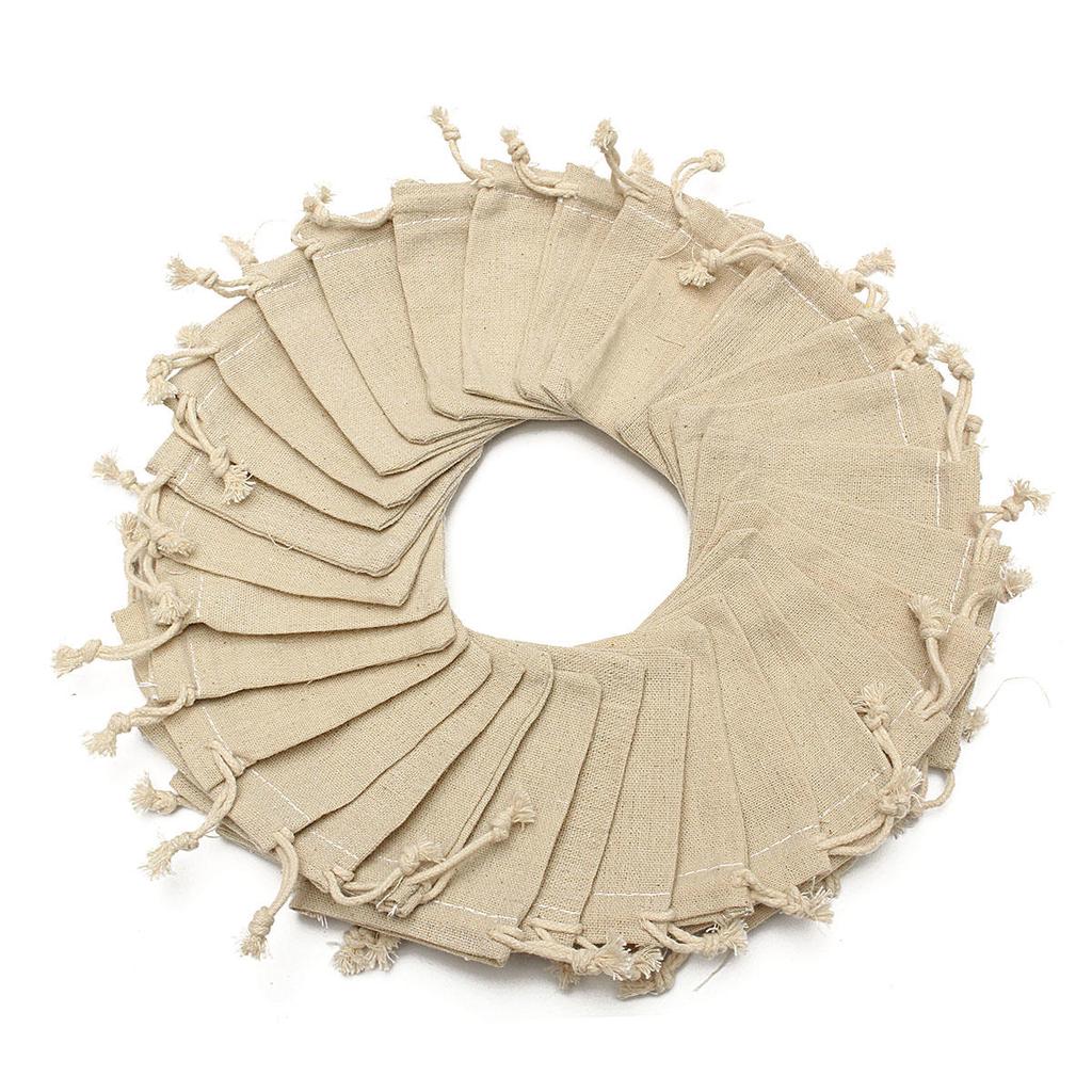 Small Bag 30* Natural Linen Pouch Drawstring Burlap Jute Sack Jewelry Bags Gift Small Bag 30* Natural Linen Pouch Drawstring Burlap Jute Sack Jewelry Bags Gift