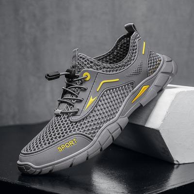 New Summer Sandals Men's Mesh Thin Breathable Casual Shoes Men's Outdoor Sports Shoes Travel Hiking Shoes