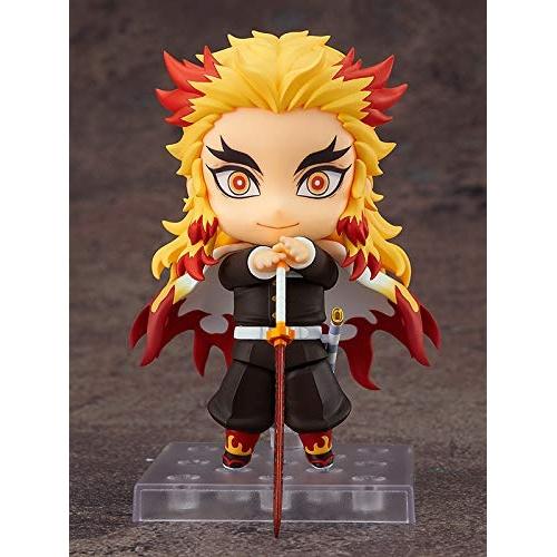 Nendoroid Demon Slayer Rengoku Kyojuro Actionfigur, nicht maßstabsgetreu, ABS, PVC, bemalt, beweglich, Sammlerstück