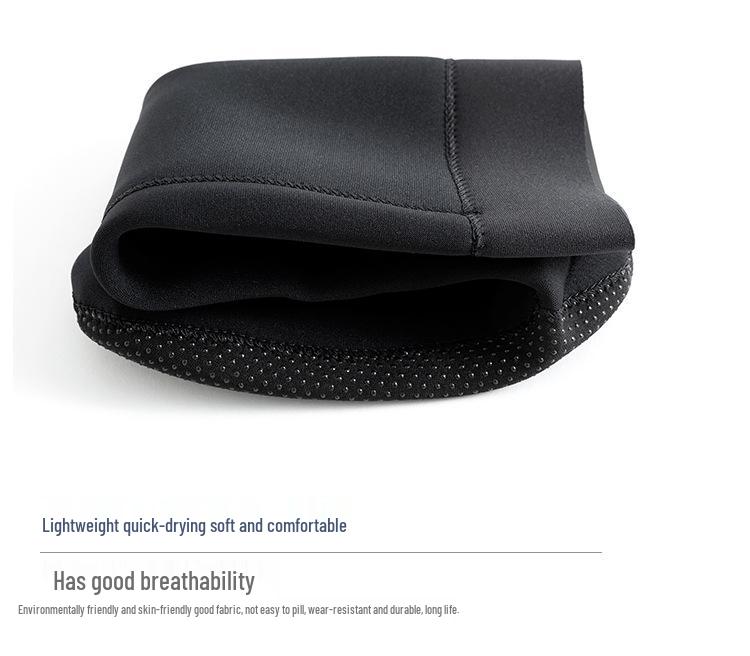 YALISI Nepropustné 3mm potápěcí ponožky: Teplé, protiskluzové, mrazuvzdorné ponožky na pláž a potápění pro muže a ženy