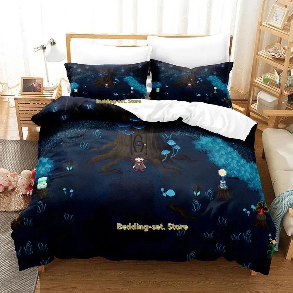 Nová ložní souprava Yume Nikki Jednolůžková Dvojlůžková Plná Queen King Size Ložní souprava pro dospělé Dětská ložnice Sady povlečení Anime parure de lit Postel