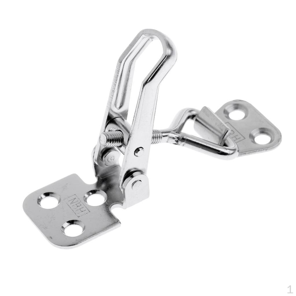 Stainless Steel Anti-Rattle Fastener Marine Boat Latch Locker Hatch Clamp 2.95'' x 1.1''