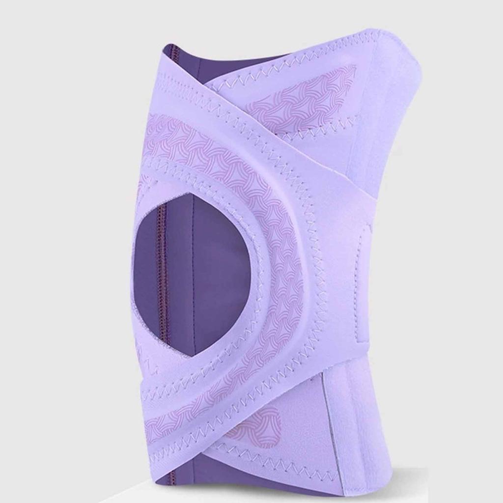 Thin Sports Knee Pads – Cross-Binding Compression Sleeve for Meniscus Support, Running Patella Stabilizer Knee