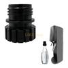 L8RE Quick Sodas Bottles Adapter for Sodas Makers Sodas Steams Maker and Glass Bottles Sodas Refill Adapter Accessory