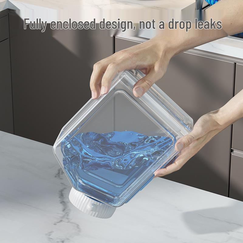Sealed Transparent Storage Jar with Timer for Snacks, Grains, and Cereals