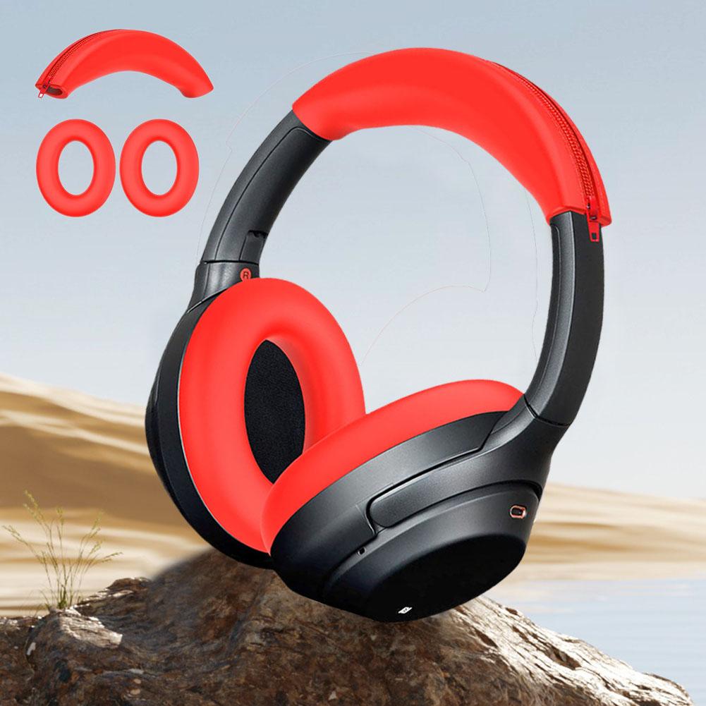 Silicone Ear Pads Cushion Cover Soft Earphone Protector Anti-Scratch Headphone Cover for Sony ULT WEAR WH-ULT900N/WH-1000XM3/XM4