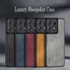 For Moto Edge 50 Pro Neo Luxury Sheepskin Leather Shockproof Silicone Case For Motorola Edge 50 Pro Neo 50S Pro Phone Case Cover