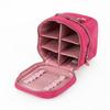 6 Compartment Travel Organizer Makeup Brush Set Case Cosmetic Vanity Bag with Inner Separated Compartment
