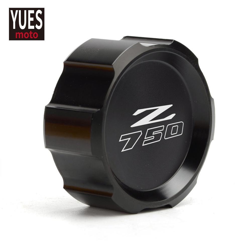 Motorrad Zubehör Rot Vorne Hinten Flüssigkeit Zylinder Master Reservoir Abdeckung Für Kawasaki Z750 Z 750 2007-2012 2008 2010
