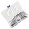 Stainless Steel Cotter Pin Fastener Kit 6 Size M1.6x25 M2.5x25 40 M3.0x30 40 M4x60 for Auto Truck Garage Workshop Repair