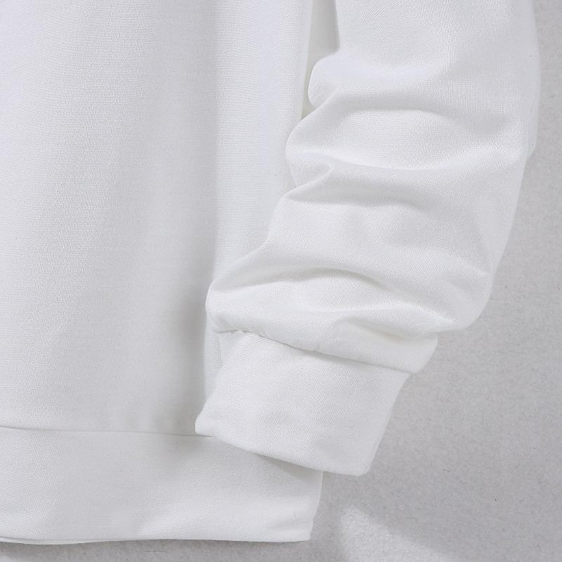 Hooded Sweatshirt, Drop Shoulder Design, Streetwear