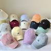 Spring And Summer Letter Embroidered Baseball Cap Female Simple And Versatile Face Small Soft Top Cap Couple Trend