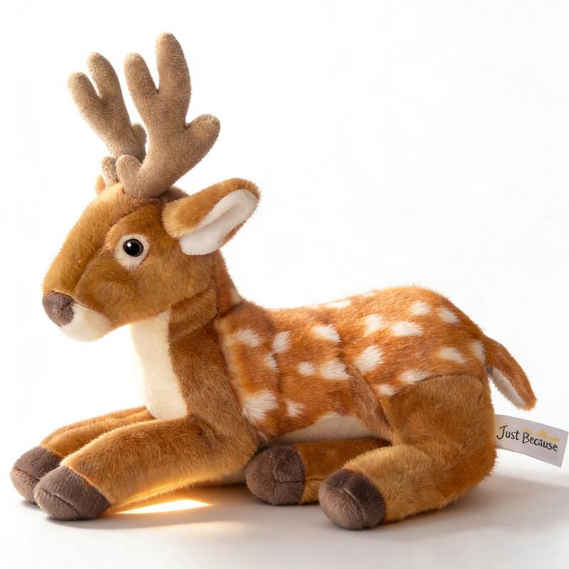 Plush Deer Toy With Pp Cotton Filling For Kids And Collectors Deer