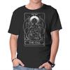 Unisex Crew Neck T-Shirt The Call Tarot Graphic Short Sleeve Casual Tee