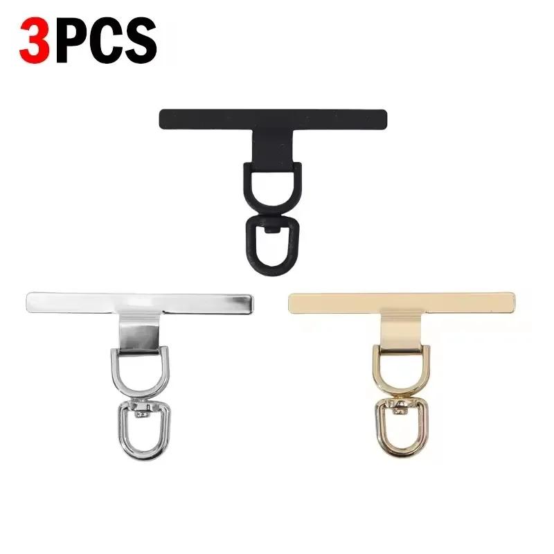 1-4Pcs Upgraded 360 Degree Rotatable Luxury Metal Gasket Phone Lanyard Patch Stainless Steel 0.3mm Cellphone Straps Tether Tabs