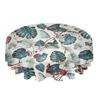 Turtle Back Plant Flower Butterfly Round Table Cloth Festival Dining Waterproof Tablecloth Table Cover For Wedding Party Decor