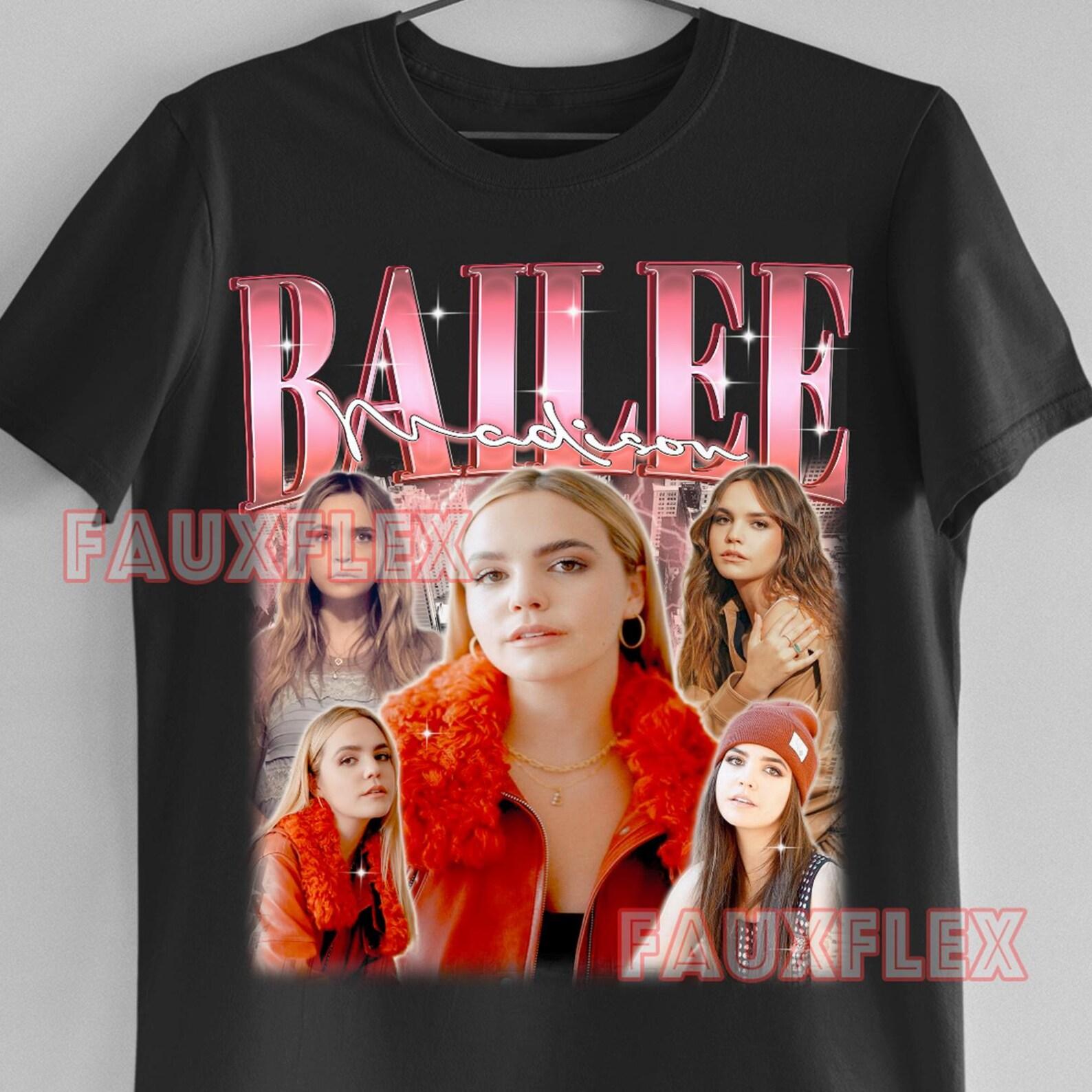 BAILEE MADISON Shirt, Bailee Madison Retro T-Shirt, Bailee Madison Vintage Fan Tees, Bailee Madison Kids Tee, Bailee Madison Merch Gift S