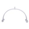 Half Moon Desk Lamp 40W Shadowless LED Nail Art Table Lamp with Adjustable Brightness Color Temperature Phone Stand for