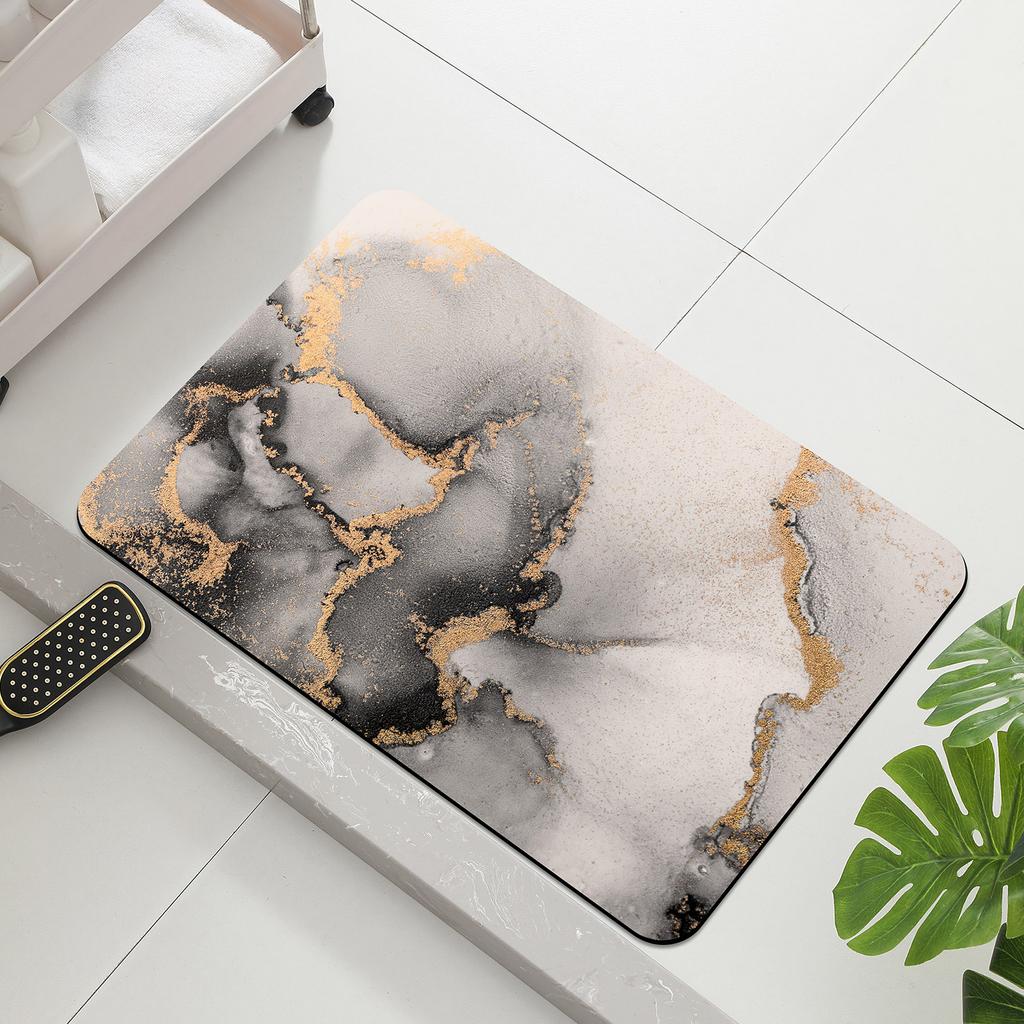 Covorașe de baie de lux antiderapante pentru duș și cadă, super absorbante, cu uscare rapidă, covoraș pentru picioare și podea, covoraș pentru toaletă, preș de intrare, covor, lavabil