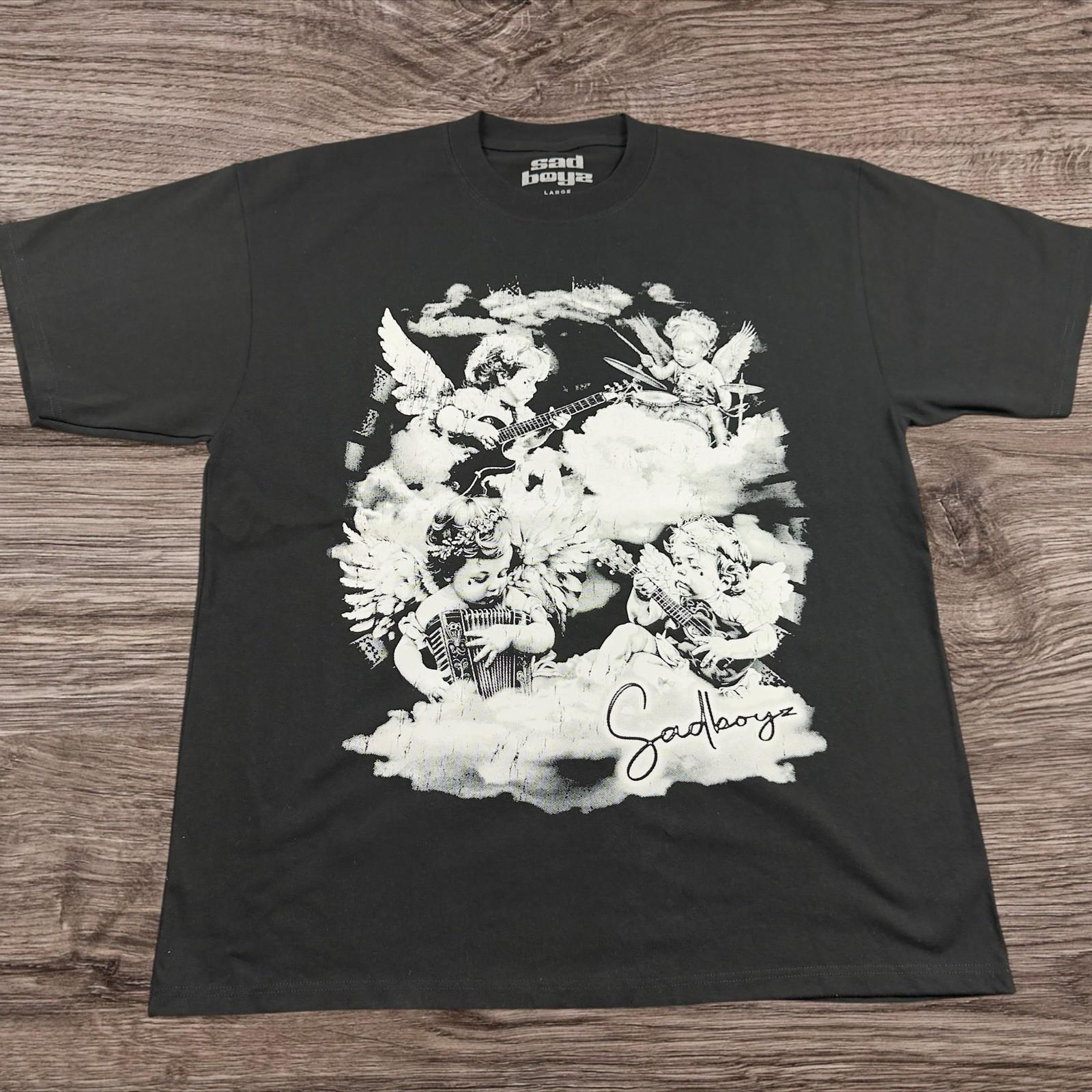 Sad Boys Graphic Adult Size Large Unisex T-Shirt S