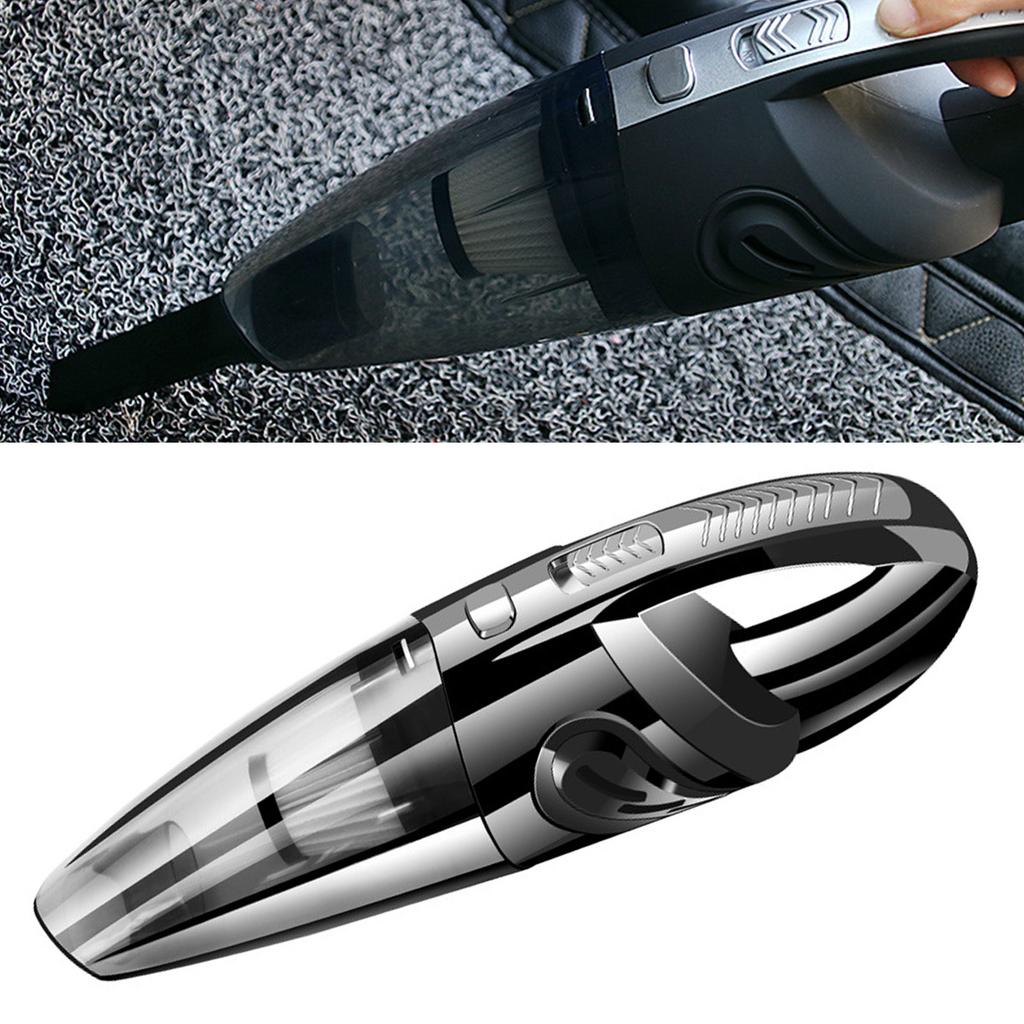 120W Vacuum Cleaner Portable Handheld Strong Suction 3000kpa Wet and Dry Ergonomic Cordless for Car
