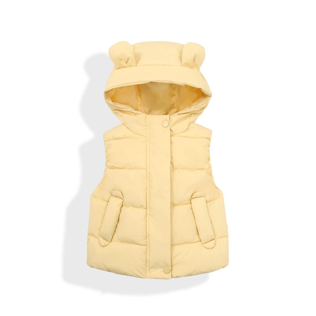 2025 Autumn/Winter New Children's Thickened Warm Vest Coat